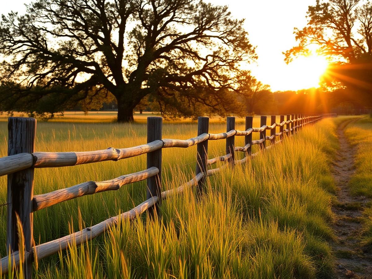 Split Rail Fencing